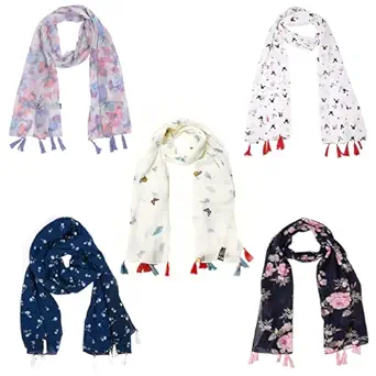 Premium Multicolor Scarf Lightweight All Seasons