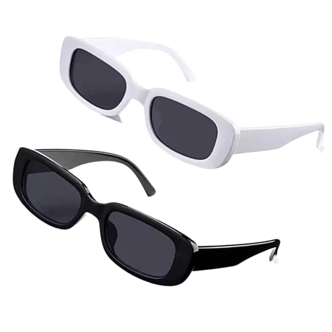 Pass Pass Men & Women Retro Rectangular Sunglasses