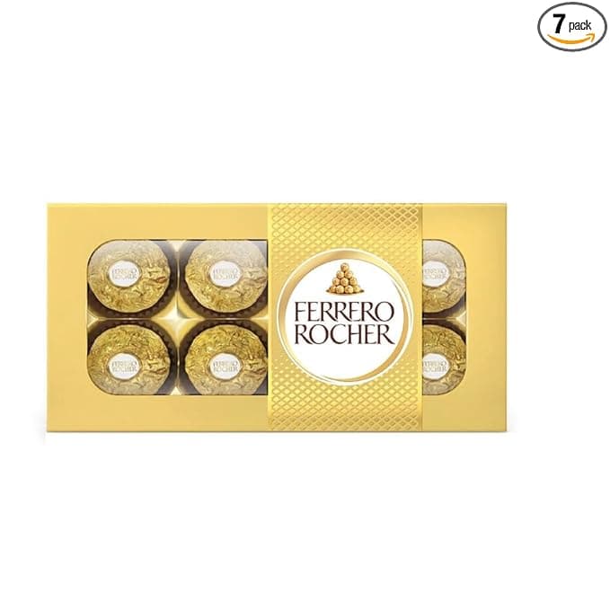 Ferrero Rocher T8,Hazelnut,100 Gm
