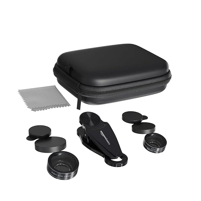 Amazon Basics 3 in 1 Mobile Camera Lens Kit