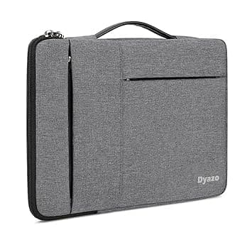 DYAZO 15" to 15.6" Laptop Sleeve with Handle & Front Pockets – Grey