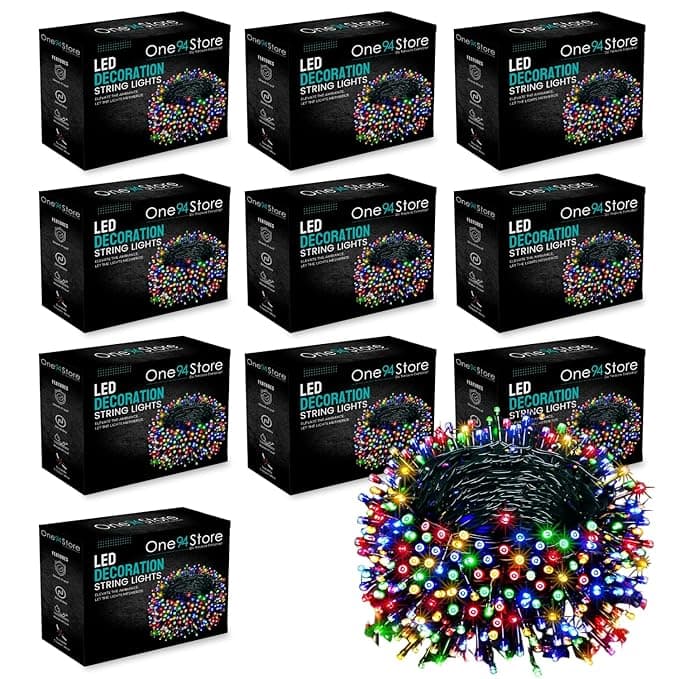 One94Store 36 Ft Multicolor LED Pixel String Lights