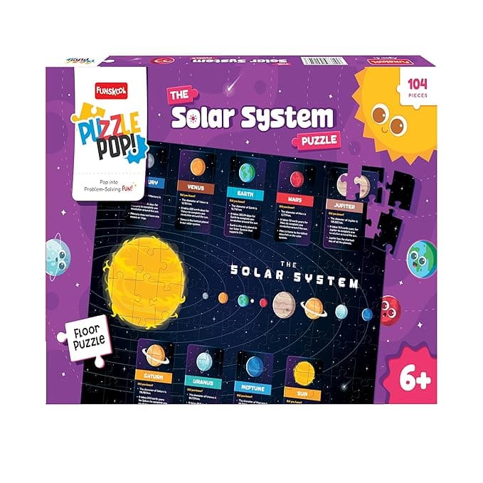 Play & Learn Funskool The Solar System Jigsaw Puzzle Game