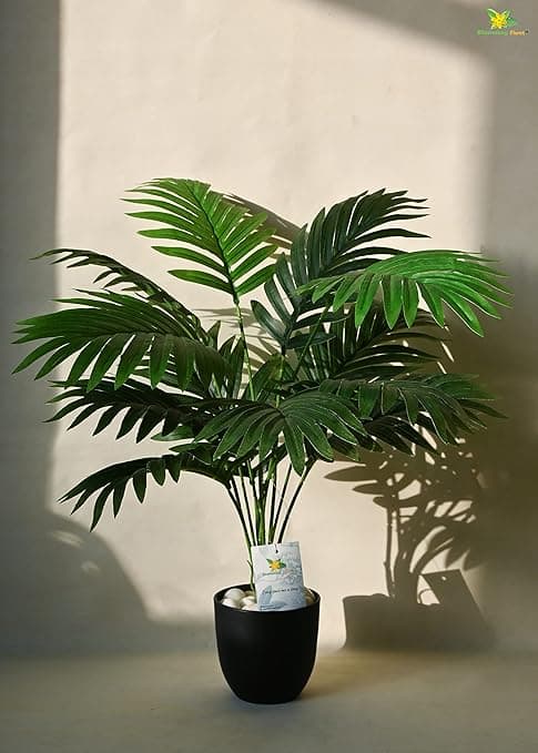 Blooming Floret Artificial Areca Palm – 58.4 cm Indoor Palm